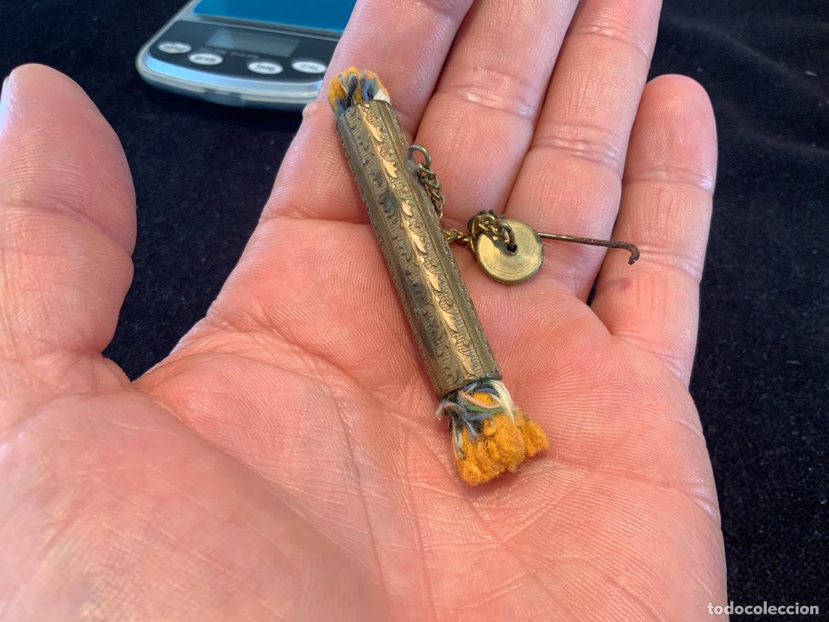 Mecheros: Antiguo mechero o chisquero napoleonico, completo , 13gr.