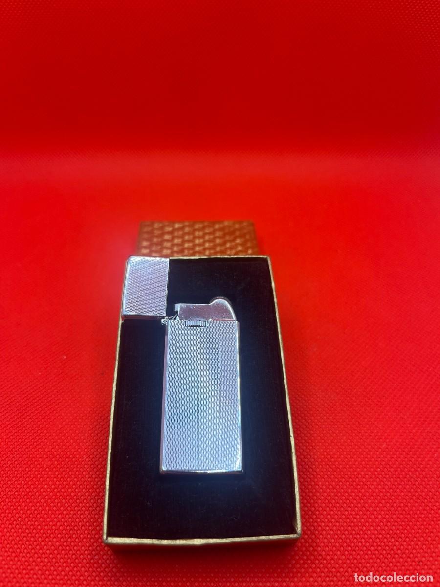 Mecheros: Encendedor Sharps de Gas Vintage - Cromado Diamante - Con Patente