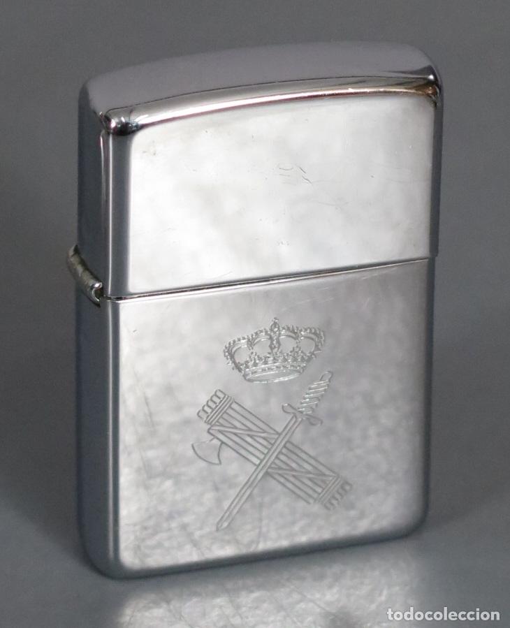 Mecheros: MECHERO. ZIPPO XII. ESCUDO GUARDIA CIVIL