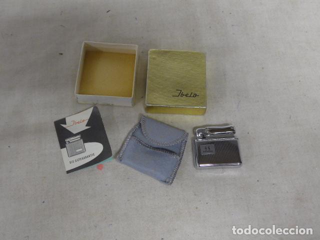 Mecheros: Antiguo mechero marca IBELO en su caja original.