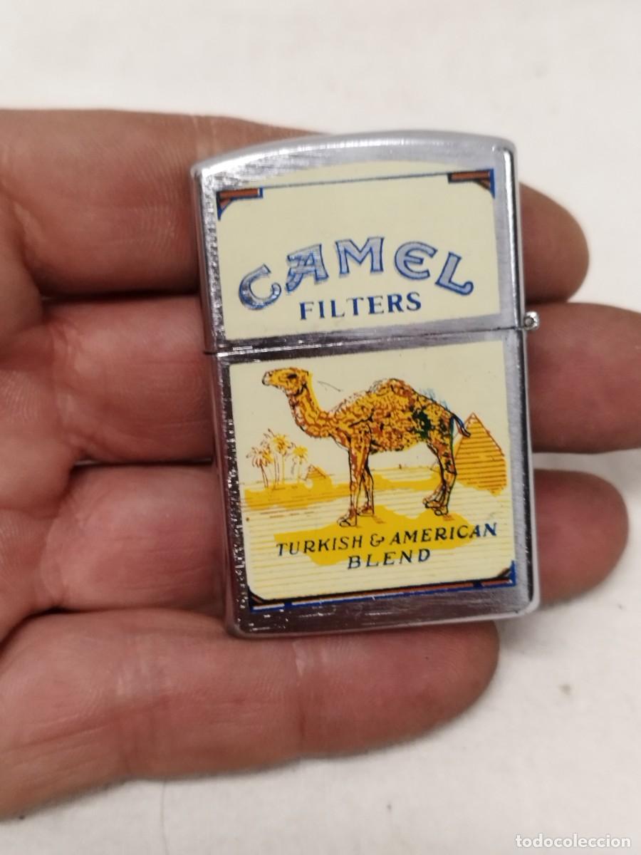 Mecheros: Mechero, encendedor tipo Zippo publicidad Camel tabaco cigarro, cigarrillos. Sin probar.