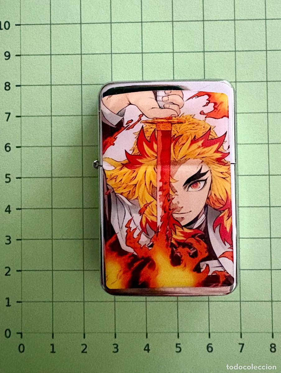 Mecheros: MECHERO ESTILO ZIPPO, NO MARCA ZIPPO, NUEVO Y SIN USO, DEMON SLAYER