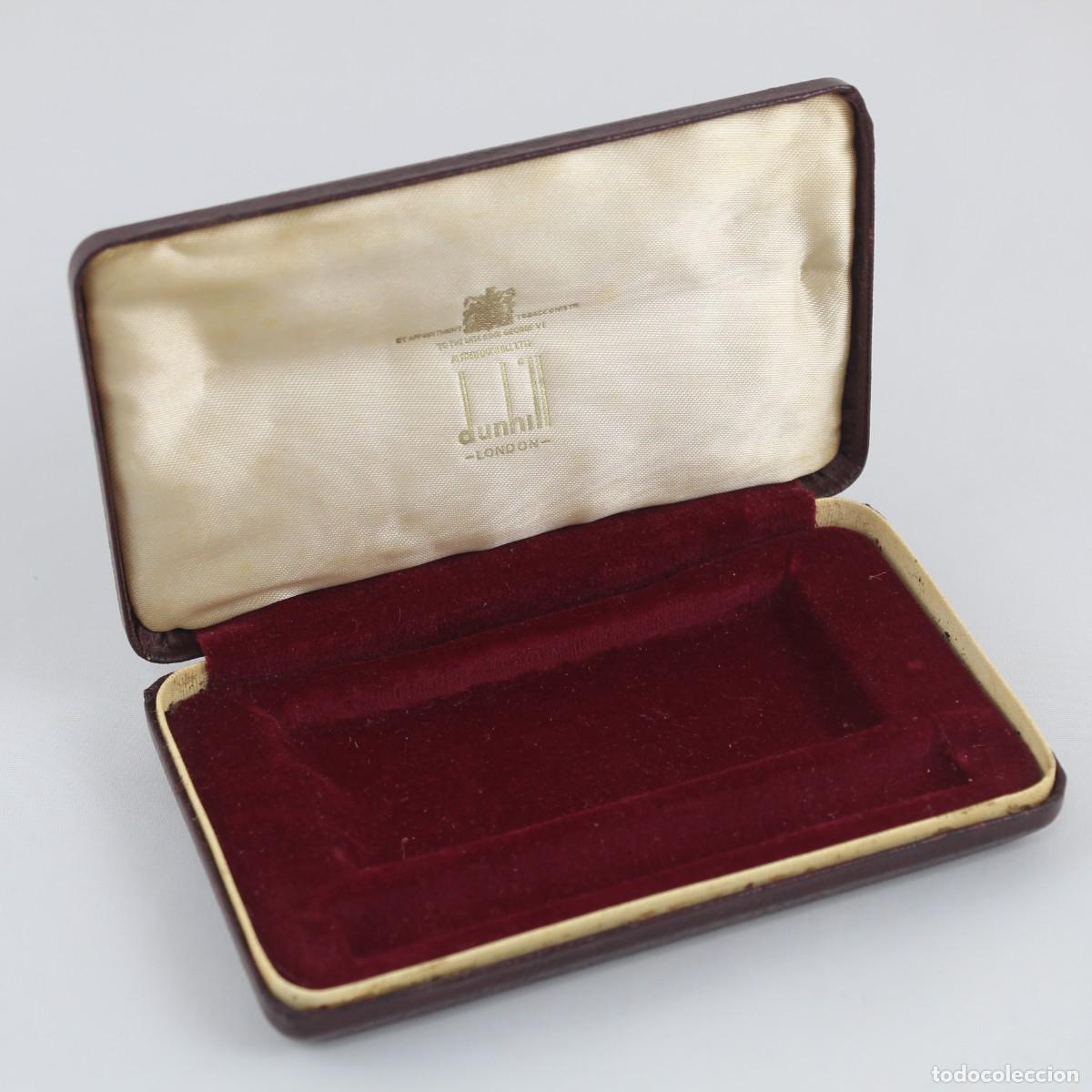 Mecheros: Caja Dunhill Original para Mechero y Boquilla Vintage Londres