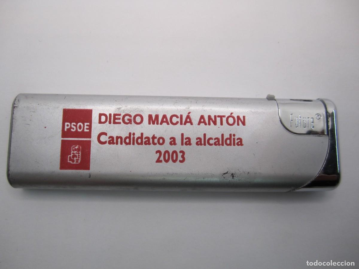 Mecheros: mechero psoe diego martin anton 2003 vota psoe