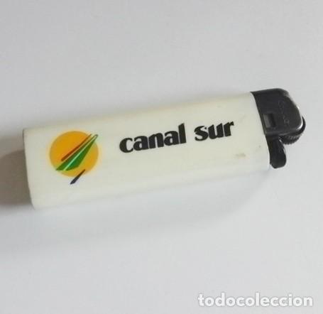 Mecheros: ANTIGUO MECHERO CANAL SUR CRICKET - LOGOTIPO ANTIGUO- SIN GAS- LOGO DE CADENA D TELEVISI&Oacute;N ANDALUC&Iacute;A