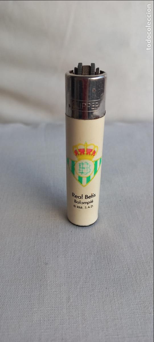 Mecheros: ANTIGUO MECHERO CLIPPER, REAL BETIS BALOMPIE. MECHERO.