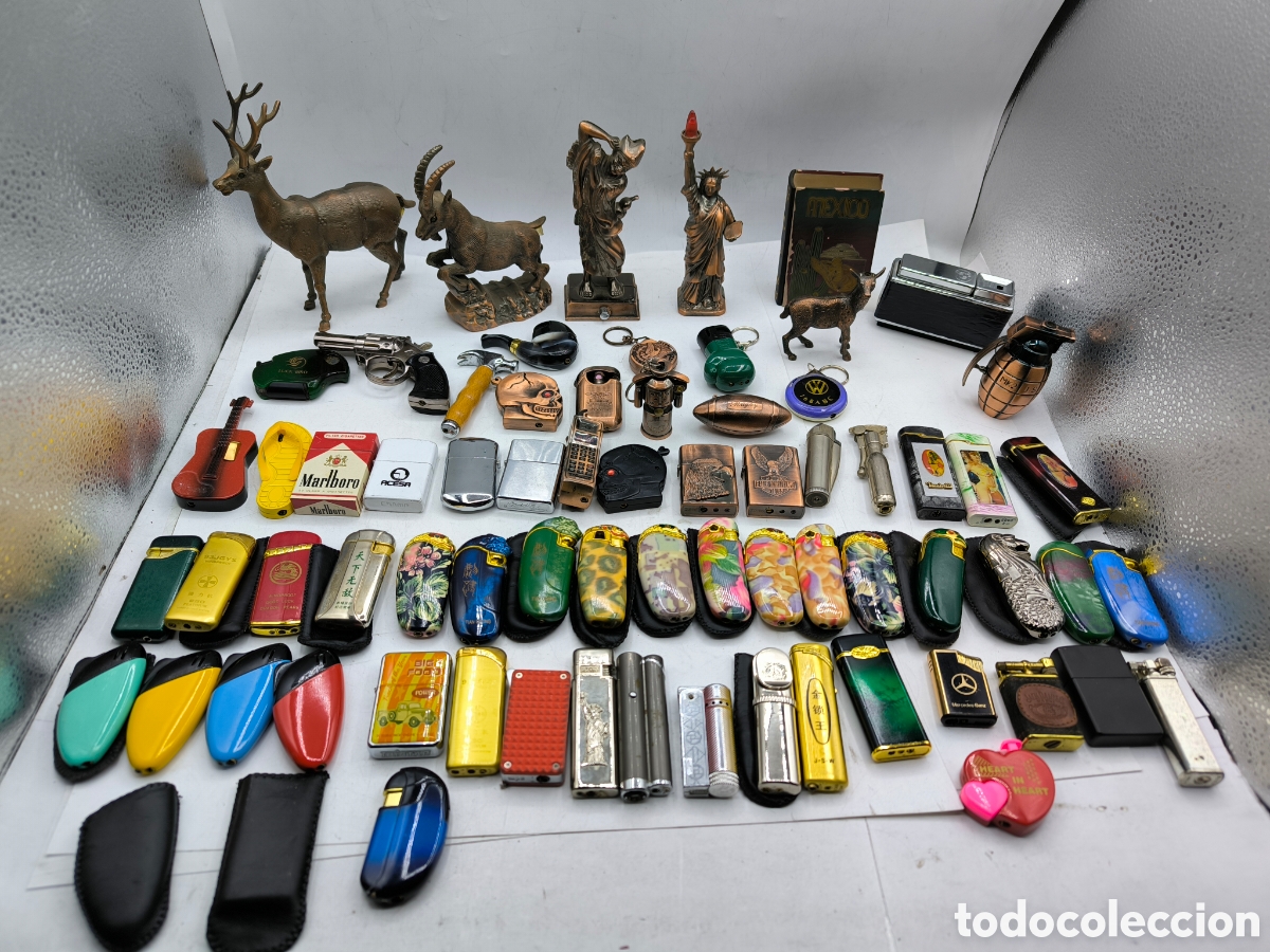 Briquets: 70 Mecheros variados y curiosos