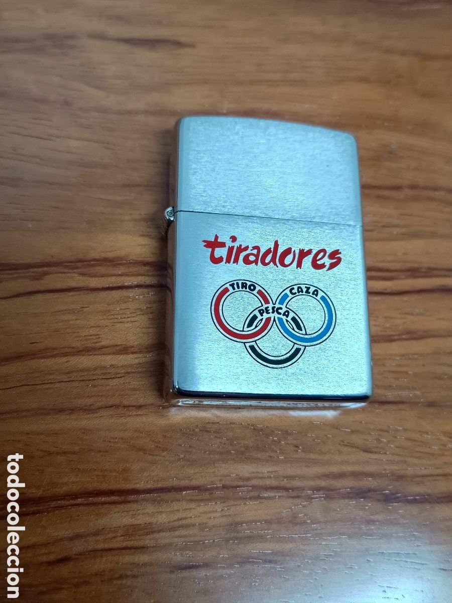 Isqueiros: MECHERO ENCENDEDOR ZIPPO TIRADORES - PLATEADO