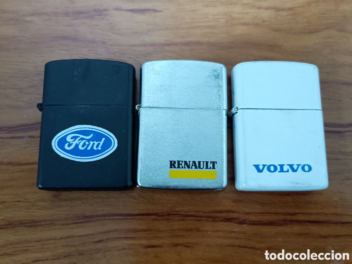 Mecheros: MECHERO ENCENDEDOR ZIPPO MARCAS COCHES - FORD, RENAULT, VOLVO