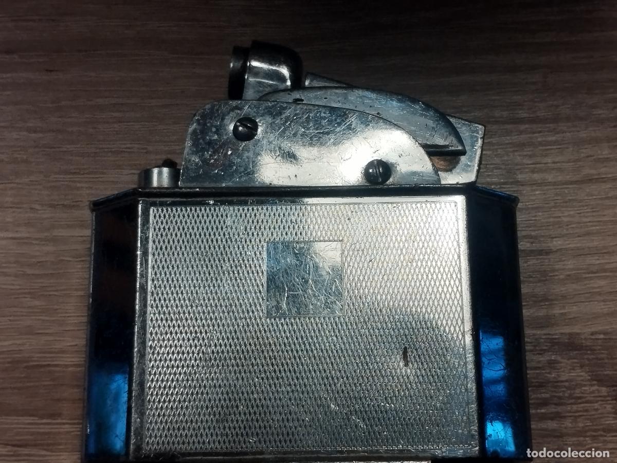 Mecheros: JT - ANTIGUO MECHERO NYON DE GRAN TAMA&Ntilde;O. PESO APROX. 300 GR MUY BUENA CALIDAD.