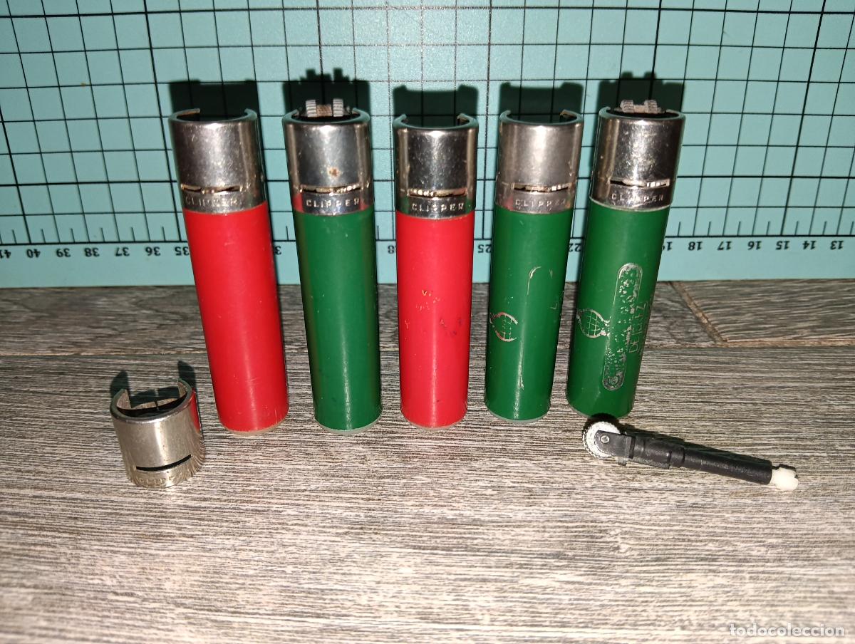Mecheros: Lote de mecheros encendedores Clipper regulables