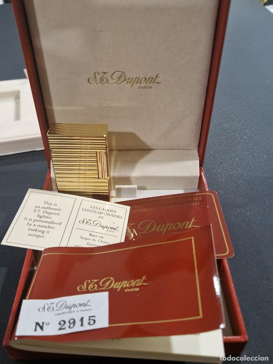 Mecheros: Espectacular encendedor Dupont nuevo en caja, funciona perfectamente.