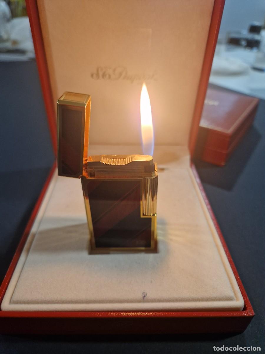 Mecheros: Espectacular encendedor Dupont nuevo en caja, funciona perfectamente.