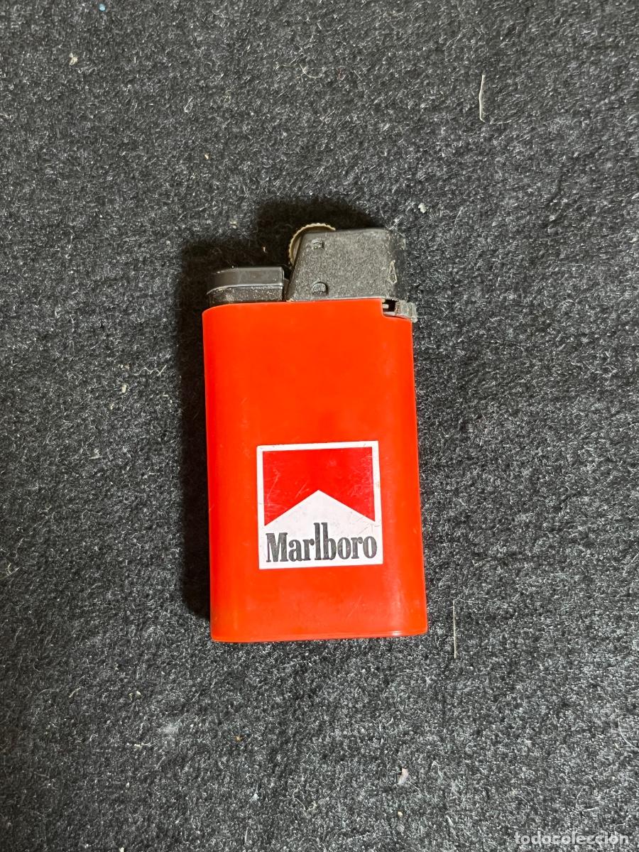 Feuerzeuge: Mechero Marlboro Rojo Vintage Publicidad Tabaco Encendedor A&ntilde;os 90 Colecci&oacute;n