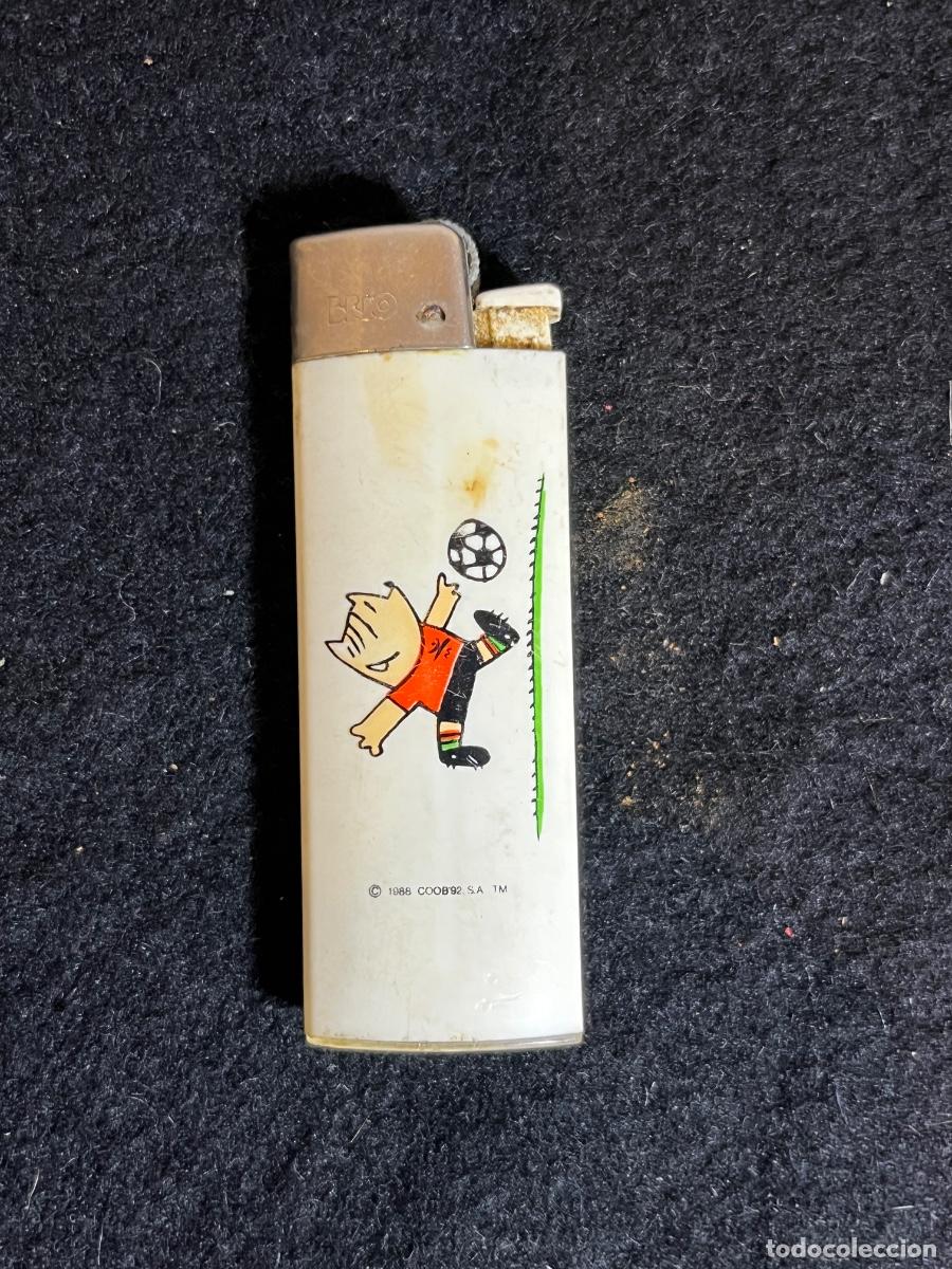 Mecheros: Mechero Cobi Barcelona 92 Brio Original Vintage Olimpiadas Mariscal 1988