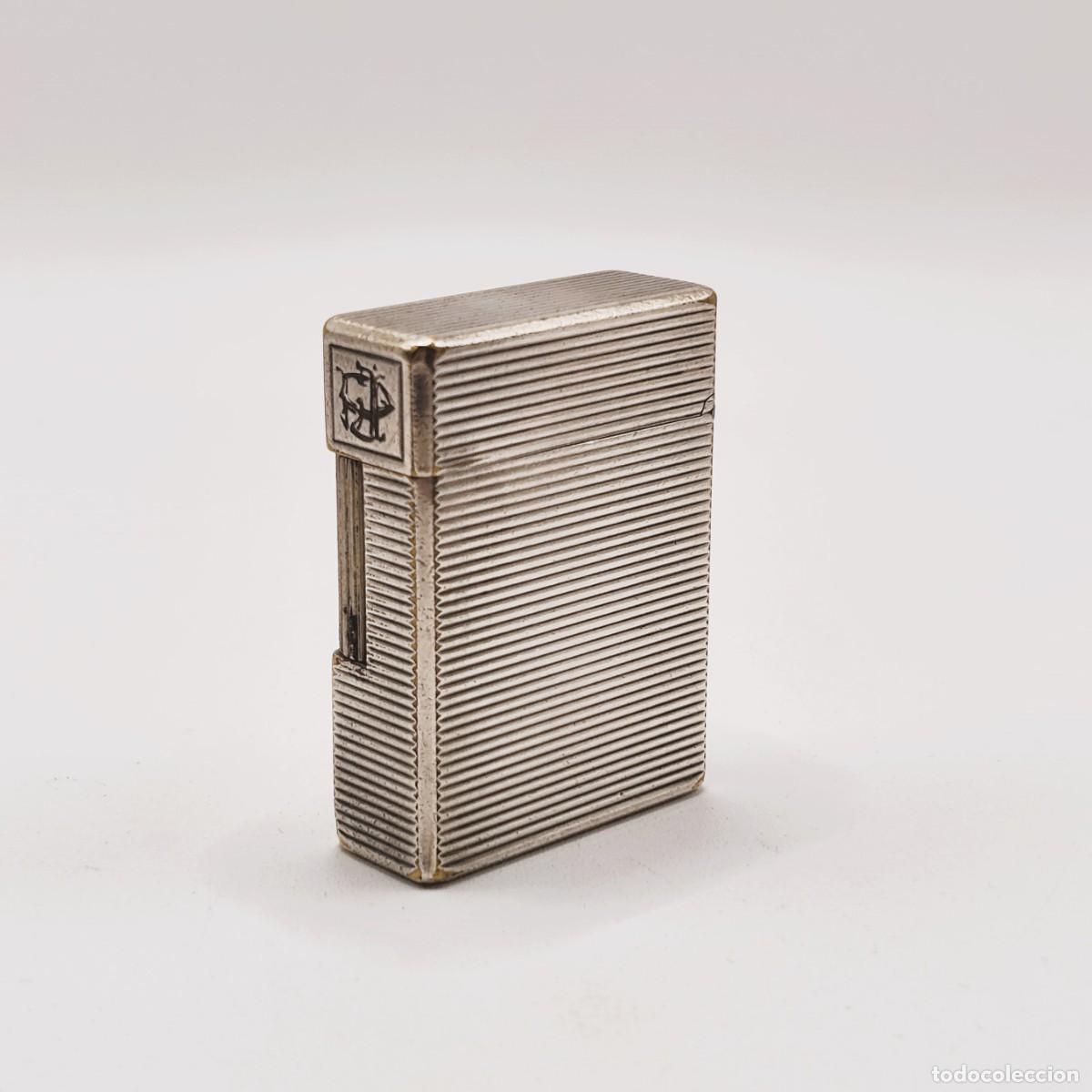 Mecheros: Mechero S.T. Dupont - Plata