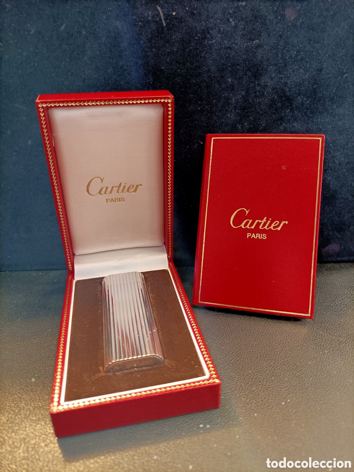 Mecheros: Mechero Cartier de plata. - Foto 1