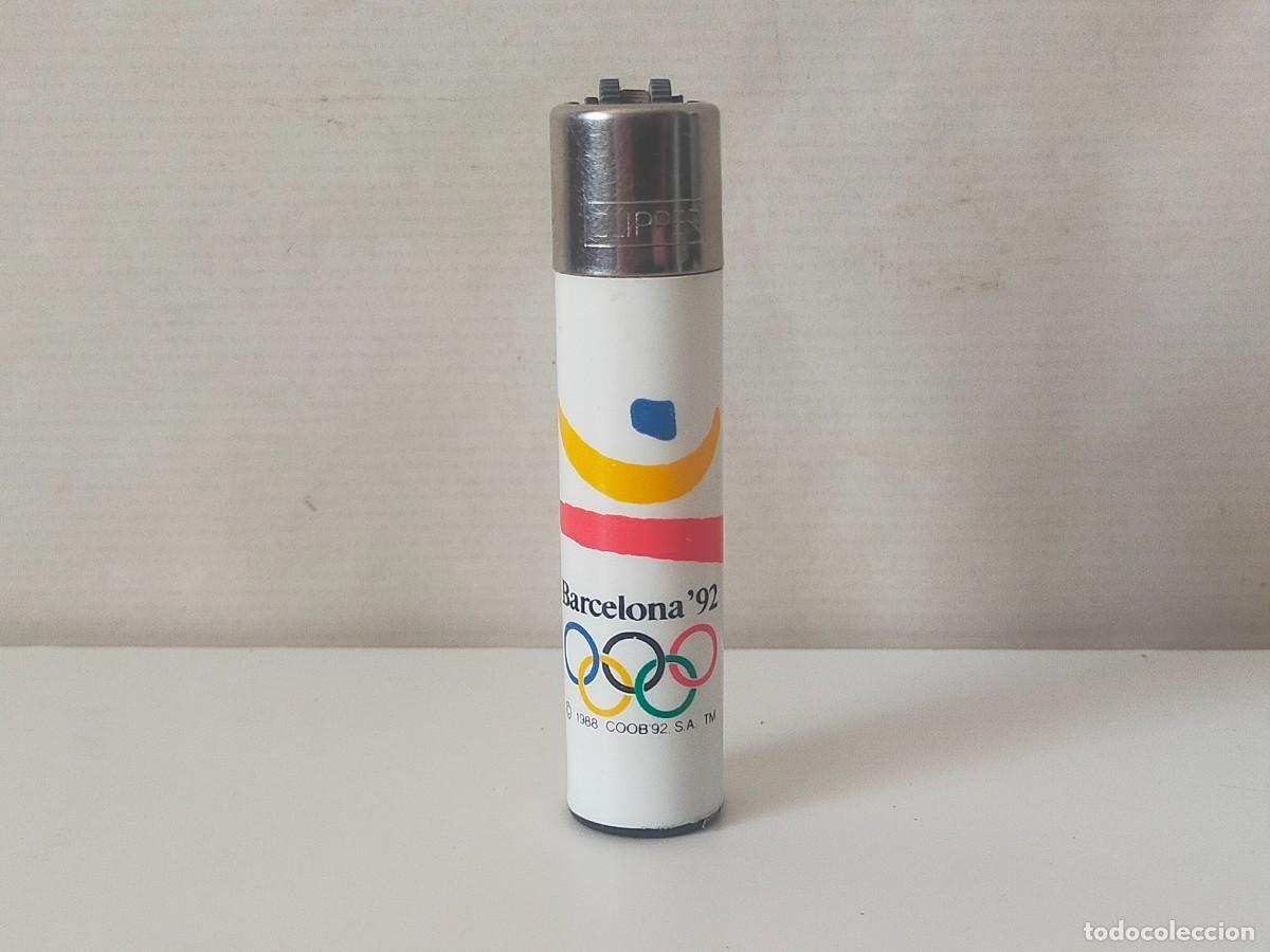 Mecheros: Mechero CLIPPER: Olimpiada BARCELONA 92 - Rascador redondo