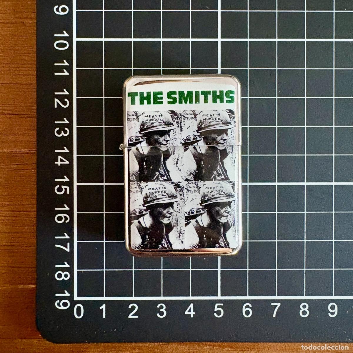 Mecheros: MECHERO ESTILO ZIPPO, NO MARCA ZIPO, NUEVO Y SIN USO THE SMITHS MEAT IS MURDER