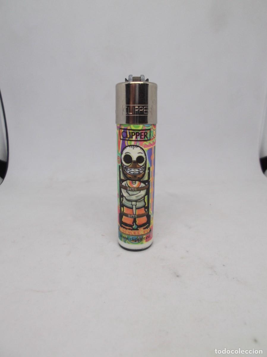 Mecheros: Mechero Clipper esqueleto.Vintage
