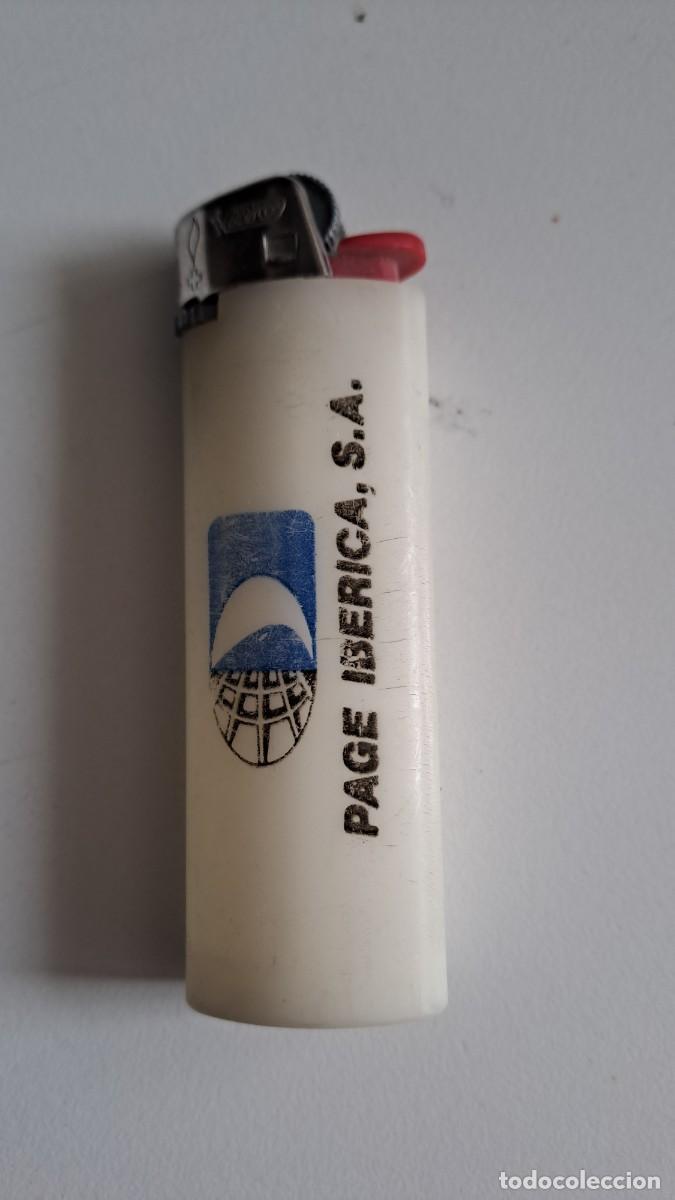 Mecheros: ANTIGUO MECHERO PAGE IBERICA - PIEZA DE COLECCION