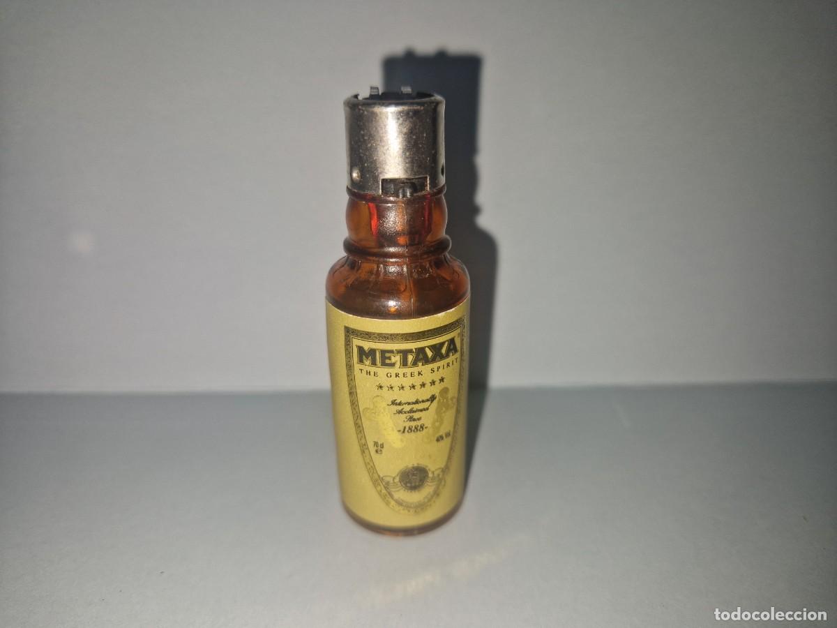 Mecheros: PUBLICIDAD DE METAXA LICOR, - MECHERO- ENCENDEDOR