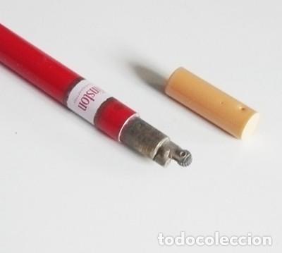 Mecheros: MECHERO WINSTON CON FORMA DE CIGARRILLO - PUBLICITARIO - ENCENDEDOR PUBLICIDAD DE TABACO &iquest; VINTAGE ?