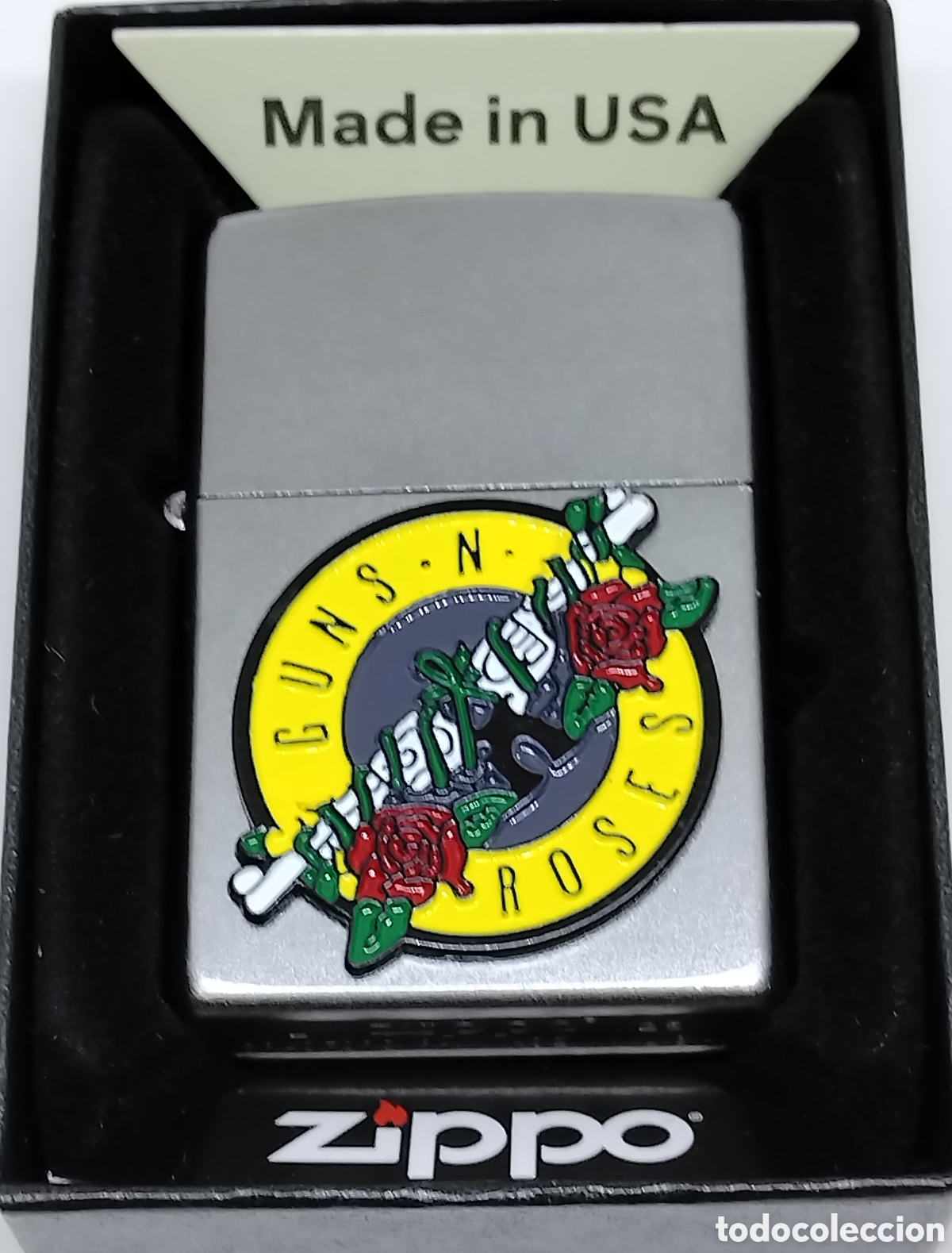 Mecheros: ZIPPO GUNS 'N' ROSES. Nuevo, Genuino, Original