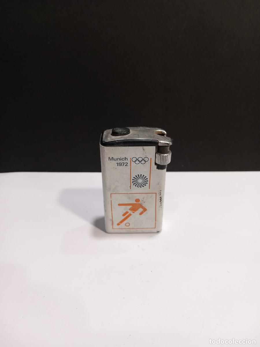 Mecheros: MUNICH 1972 OLIMPIADAS ENCENDEDOR - MECHERO F&Uacute;TBOL / COMPRA MIN&Iacute;MA 5 &euro;