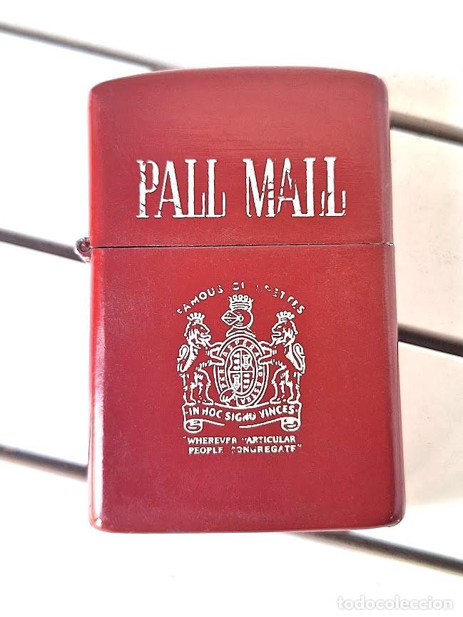 Mecheros: Mechero tipo zippo vintage PALL MALL