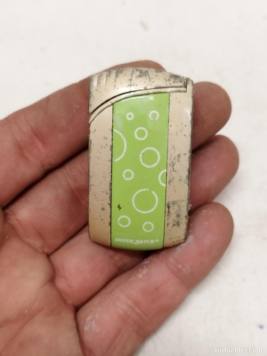 Mecheros: Mechero, encendedor Silver Match. Sin probar.