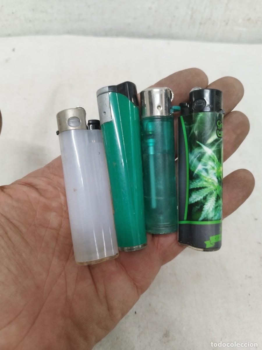 Mecheros: Lote de 4 mecheros encendedores, tipo clipper. Sin probar. Atomic, fiesta.