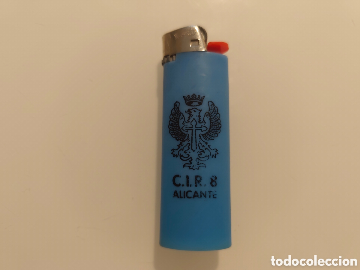 Mecheros: MECHERO BIC C.I.R. 8 ALICANTE. CIR 8 CIR8. MILITAR.