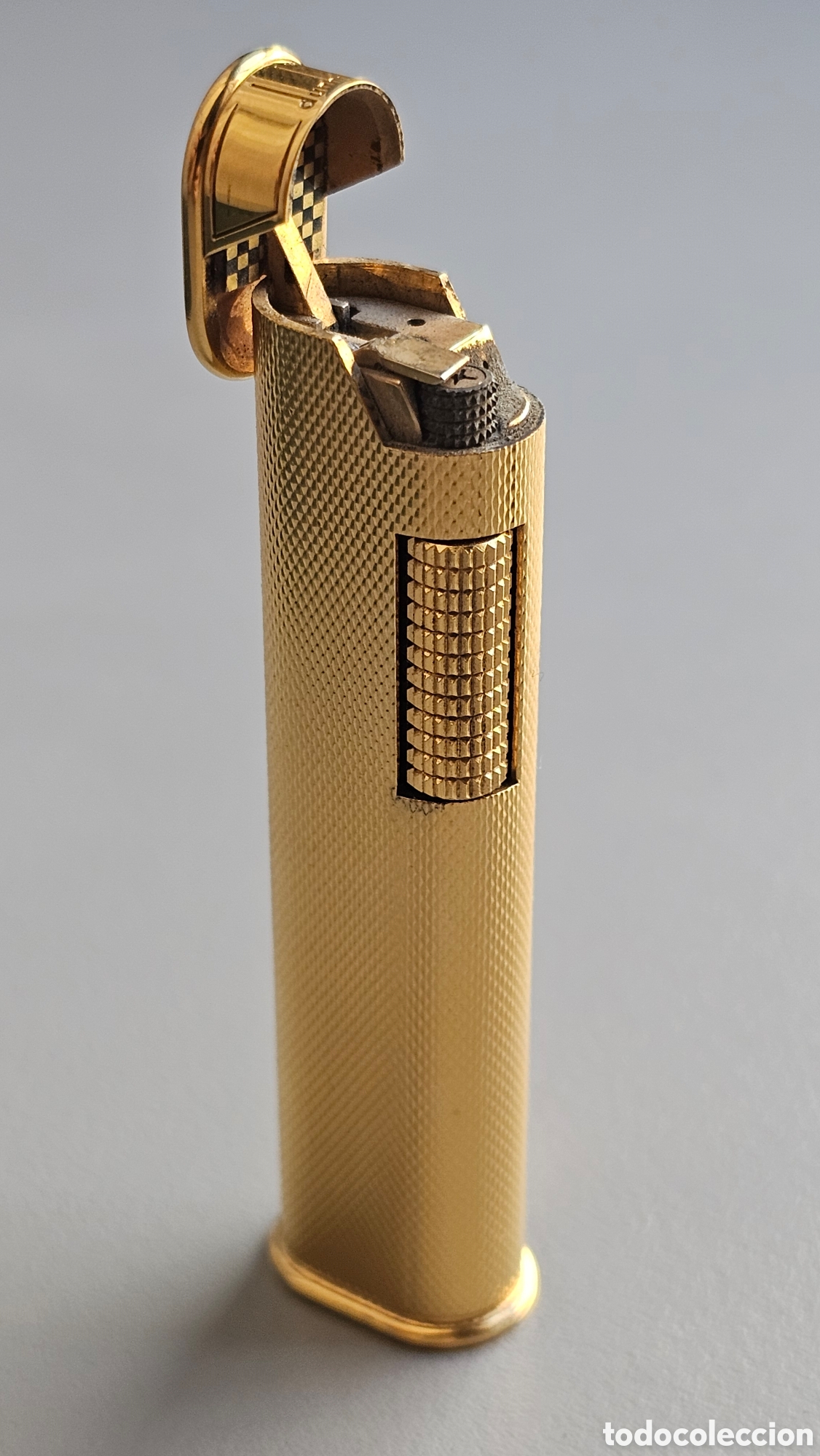 Feuerzeuge: Encendedor Dunhill Rollagas Vintage - Gold Plated (20 Microns)