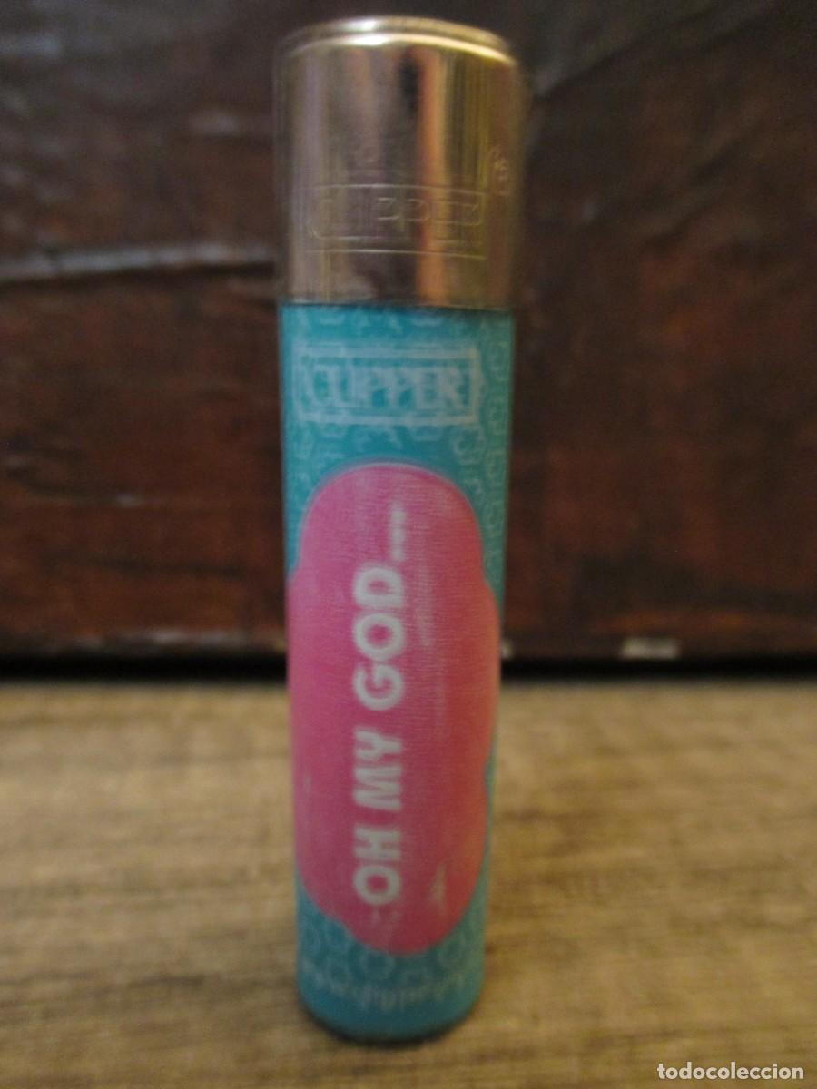 Briquets: 825- Encendedor Clipper Colecci&oacute;n &rdquo;Sentences&rdquo; &ndash; Oh My God