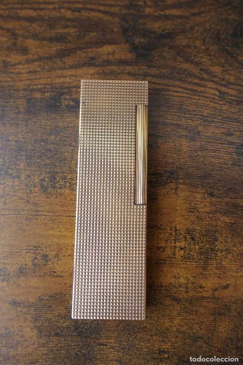 Mecheros: encendedor S.T. Dupont L&iacute;nea 1 de mesa, de formato grande- 3LO252-finales a&ntilde;os 70 y principios 80