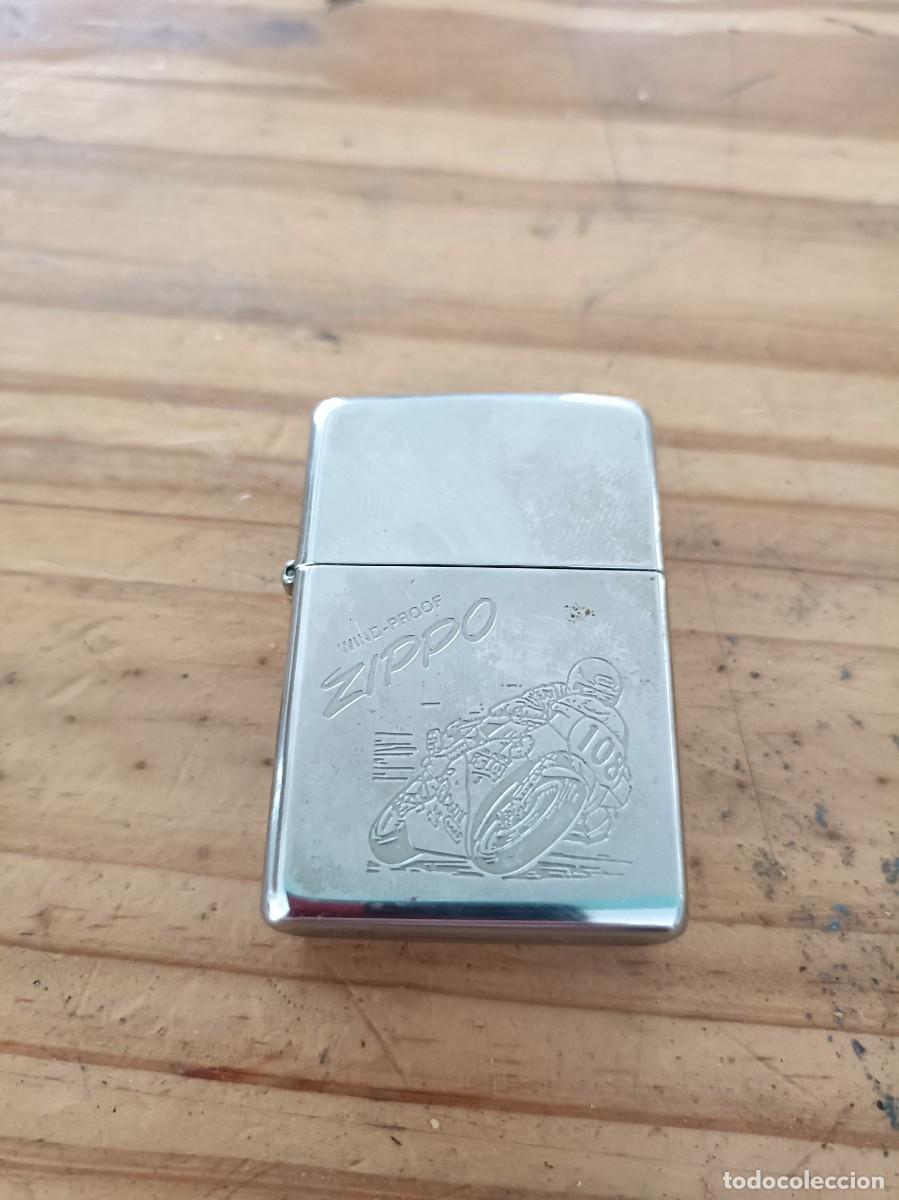 Mecheros: MECHERO ENCENDEDOR ZIPPO. WIND PROOF MOTOCICLISMO
