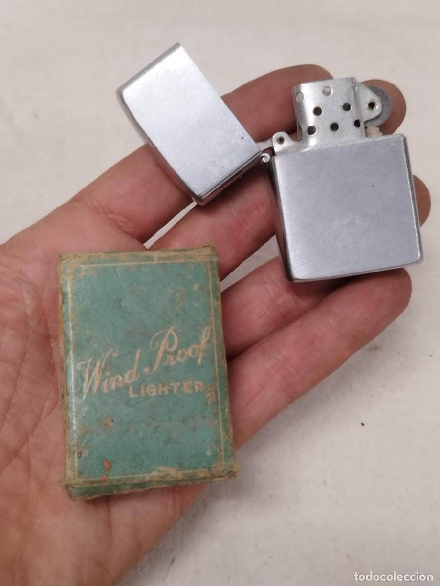 Mecheros: Antiguo mechero, encendedor tipo Zippo, Hi-Lite con su caja original. Korea. Sin probar.