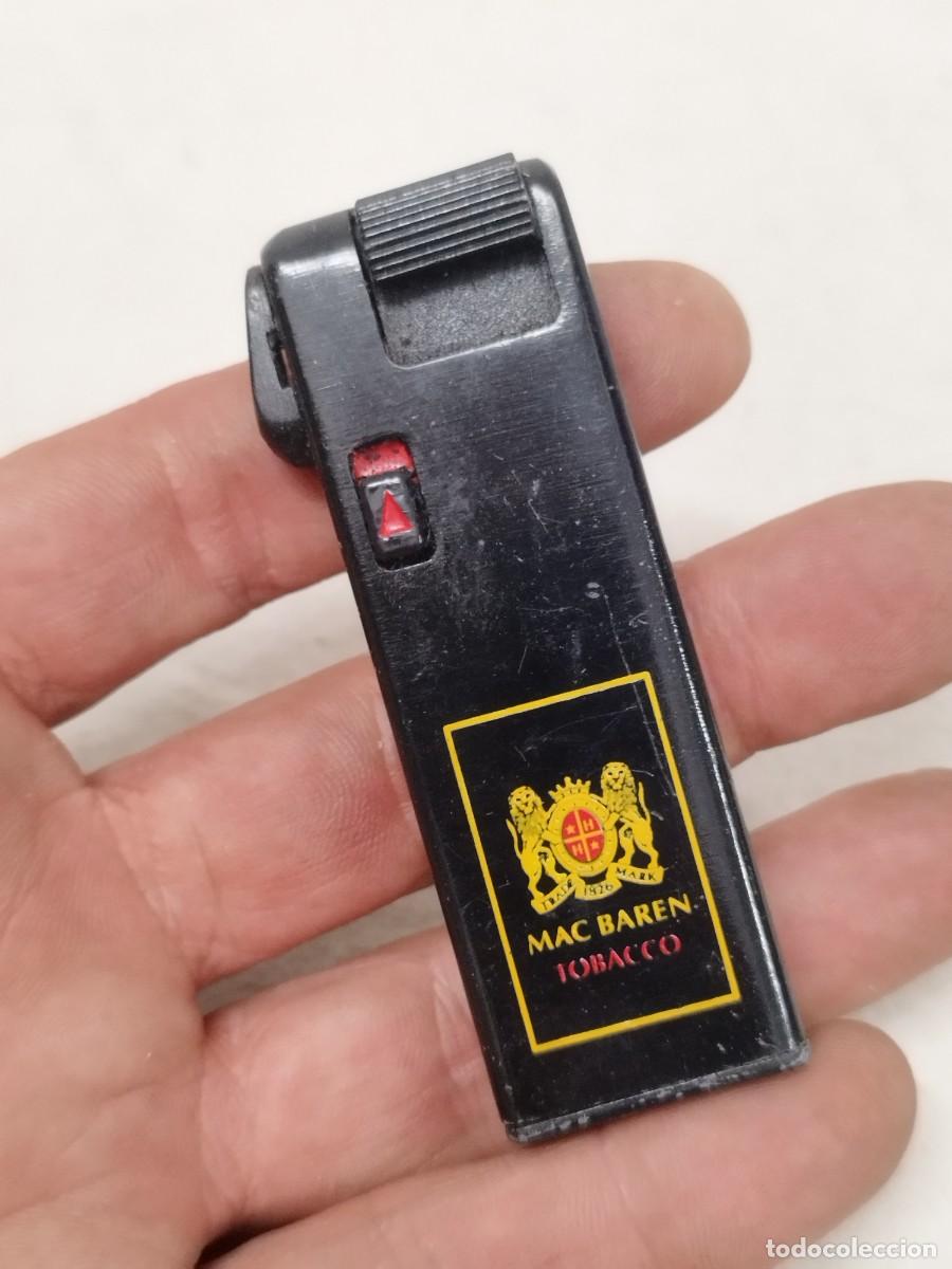 Mecheros: Antiguo mechero, encendedor Publicidad tabaco Mac Baren. Para pipa de fumar tabaco. Sin probar.