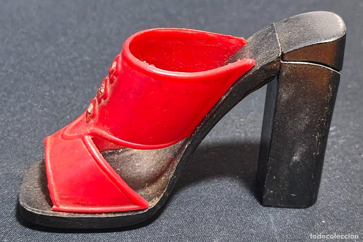 Mecheros: Mechero encendedor en forma de zapato de tac&oacute;n