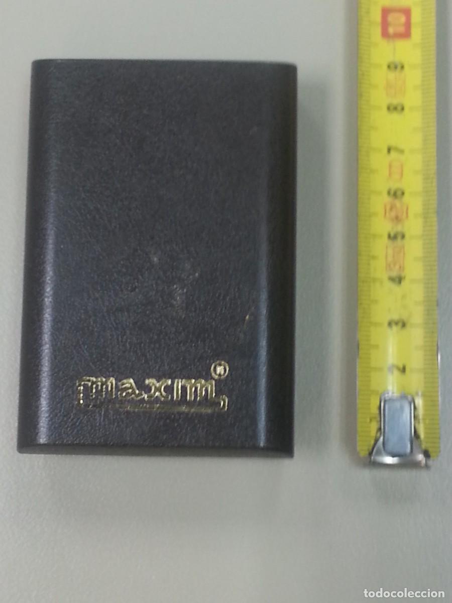 Mecheros: MECHERO MAXIM 23 ESTUCHE ORIGINAL