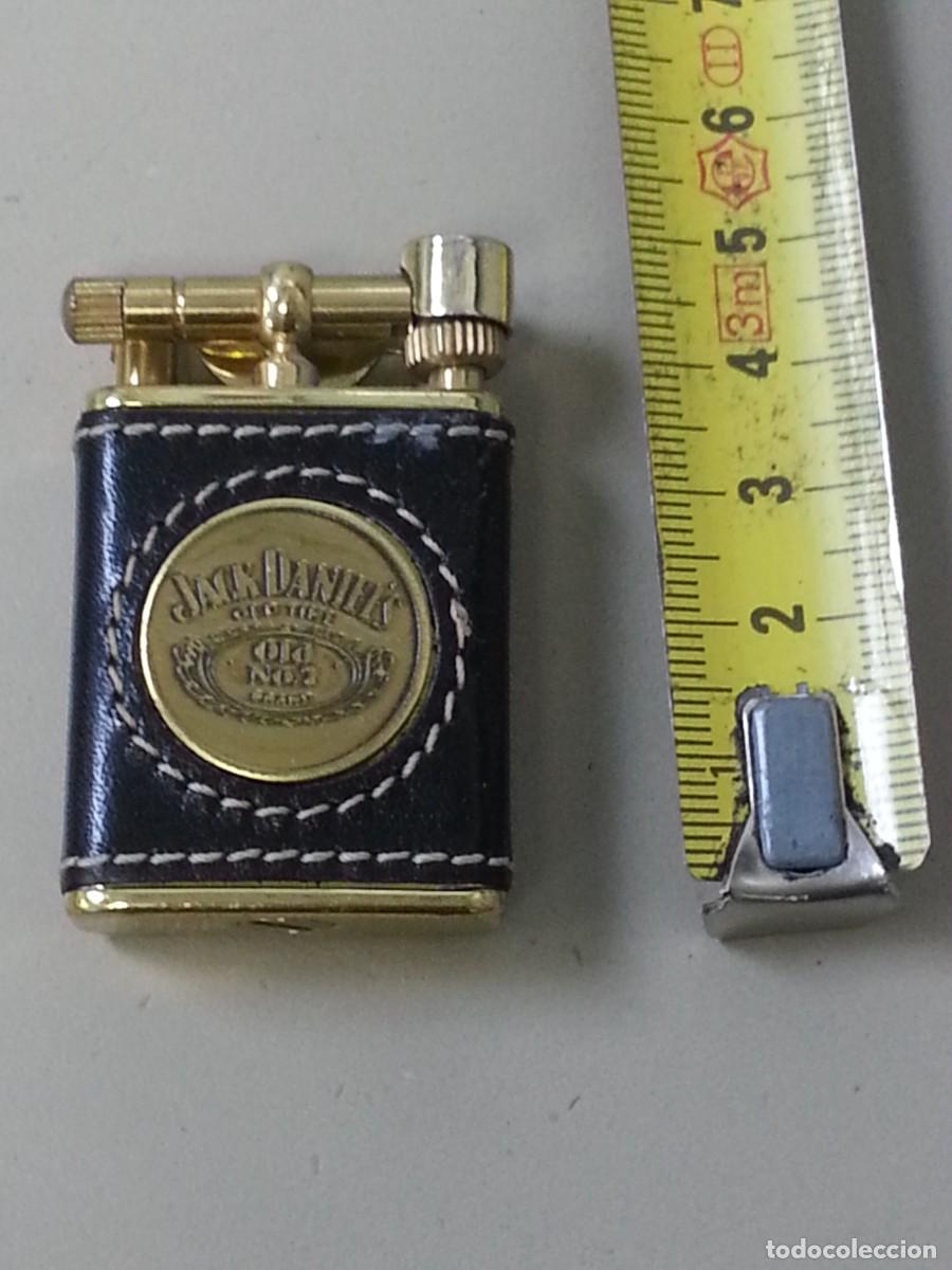Mecheros: MECHERO CUERO JACK DANIELS