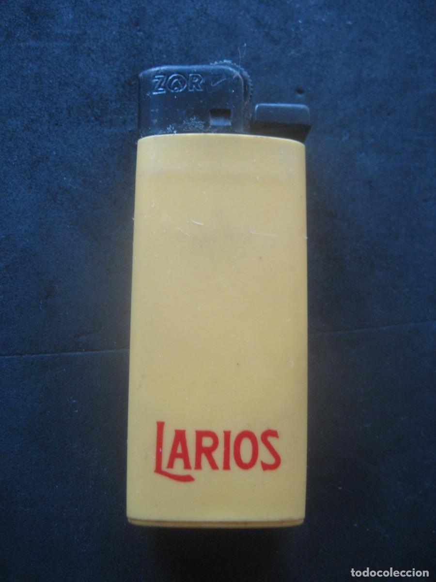 Mecheros: MECHERO ENCENDEDOR PUBLICIDAD GINEBRA GIN LARIOS N&ordm;1