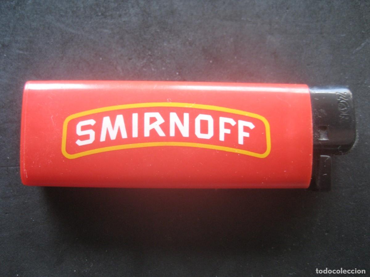Mecheros: MECHERO ENCENDEDOR PUBLICIDAD VODKA SMIRNOFF N&ordm;1