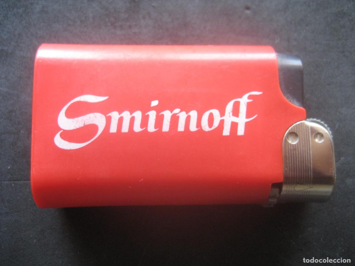 Mecheros: MECHERO ENCENDEDOR PUBLICIDAD VODKA SMIRNOFF N&ordm;2