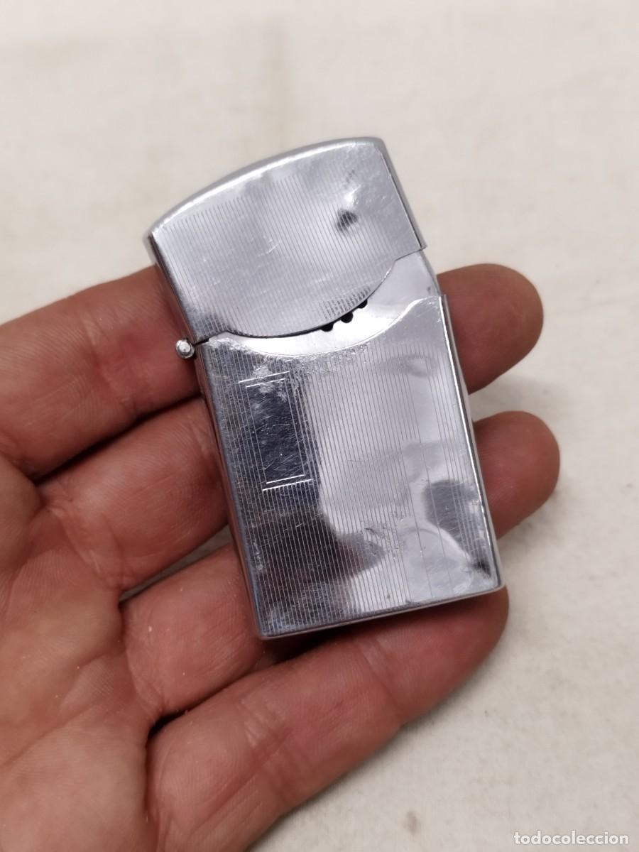 Mecheros: Antiguo mechero, encendedor Widproof Pioneer. Con la tapa a restaurar.