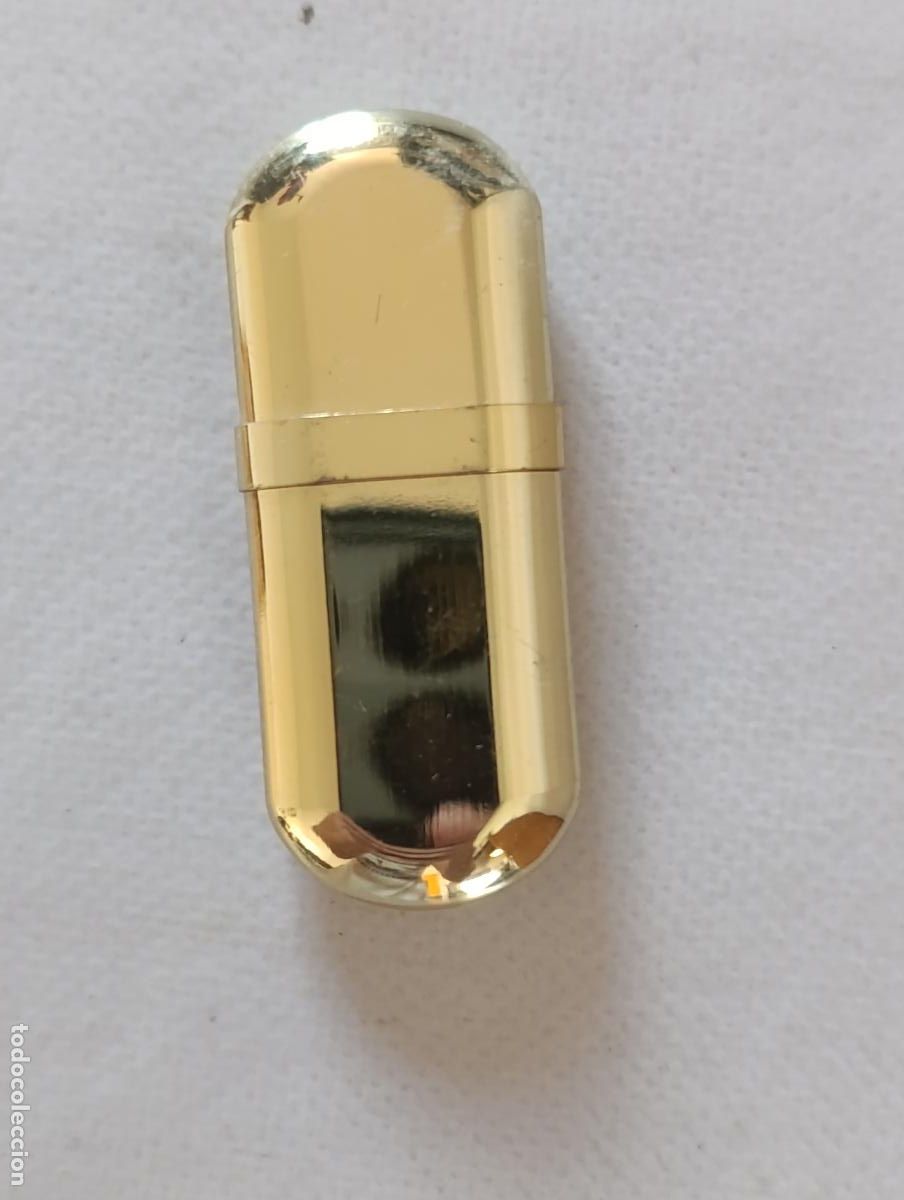Mecheros: ANTIGUO MECHERO ENCENDEDOR DE GASOLINA BRASS N&ordm; 5 - DORADO (V7D)