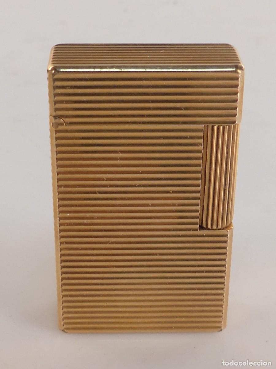 Isqueiros: MECHERO DUPONT DE PARIS CHAPADO EN ORO MADE IN FRANCE OBJETO DE COLECCI&Oacute;N
