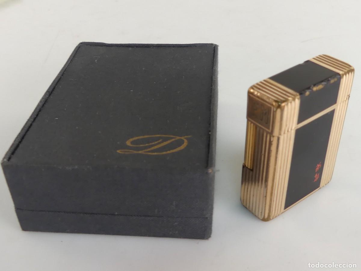 Briquets: MECHERO DUPONT DE PARIS CHAPADO EN ORO MADE IN FRANCE OBJETO DE COLECCI&Oacute;N