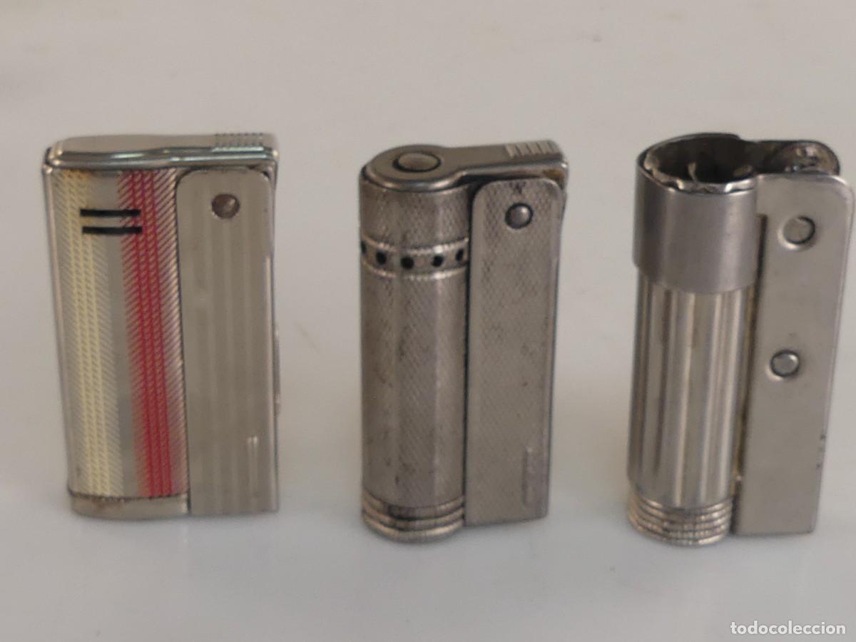 Briquets: LOTE DE 3 MECHEROS MARCA IMKO AUSTRIA